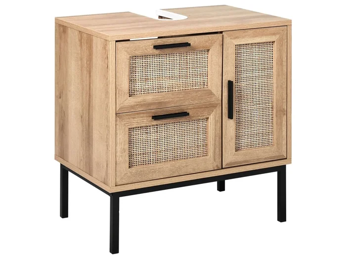 Mueble para lavabo ROSELL 60 cm Marrón claro