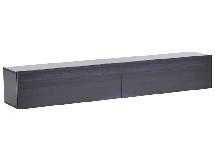 Mueble TV de pared GLADSTONE Negro