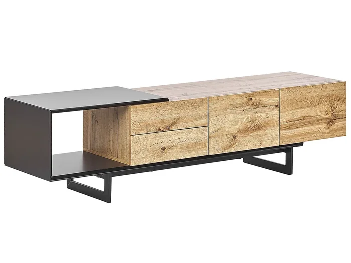 Mueble TV FIORA Marrón/Negro