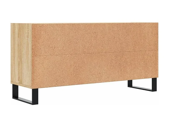 Mueble TV multimedia Estante TV Aparador TV Comedor Salón Dormitorio Roble Sonoma 1035 x 30 x 50 cm Madera de ingeniería marrón 02_0027455
