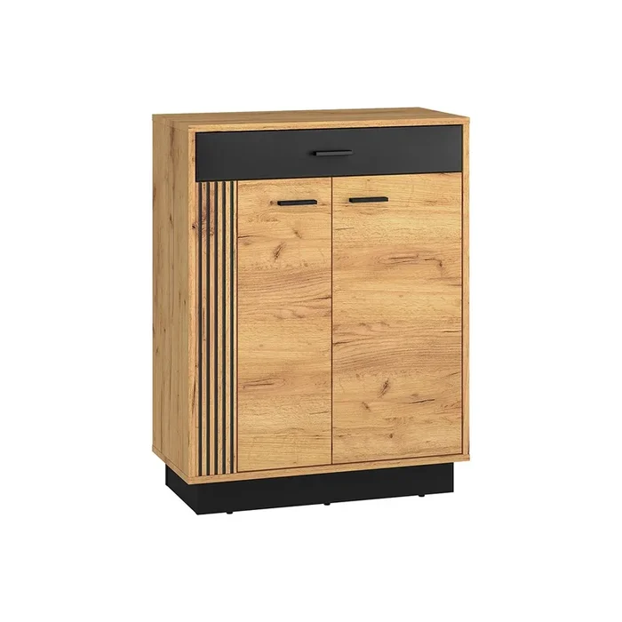 Mueble zapatero 2 puertas abatibles 1 cajón Nilo Madera