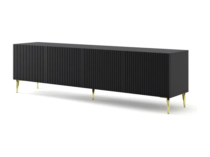 Muebles Tv RAVENNA B RTV200 4D 200x42x56 Negro