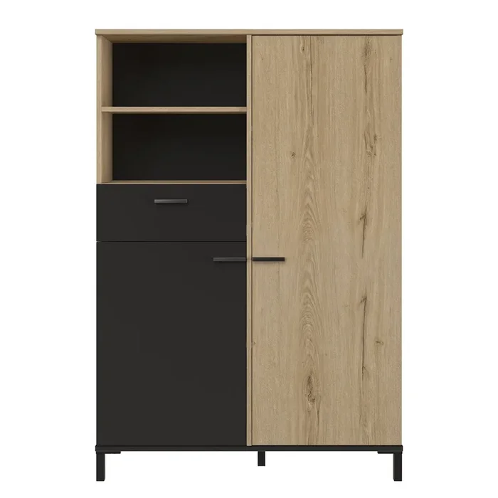 Ordenamiento alto 1 cajón y 2 puertas H150 cm – TRUST