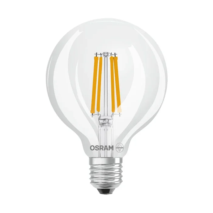 OSRAM Bombilla LED con filamento Globo G95 E27 3.8W 2,700K