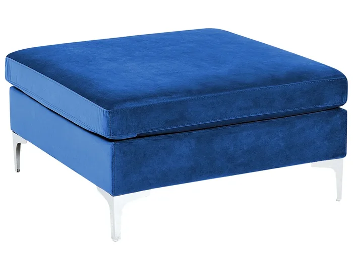 Otomana EVJA Terciopelo Azul marino
