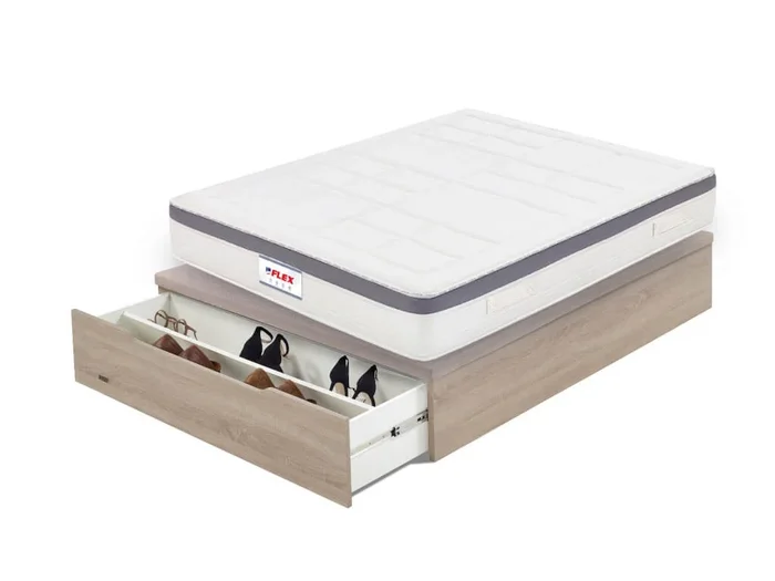 Pack Canapé zapatero y Colchón Visco Airvex Flex Supreme 150×200 – Colchones Vela