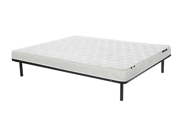 PACK Colchón de espuma ZEUS de YSMÉE + somier de láminas – 140×200 cm