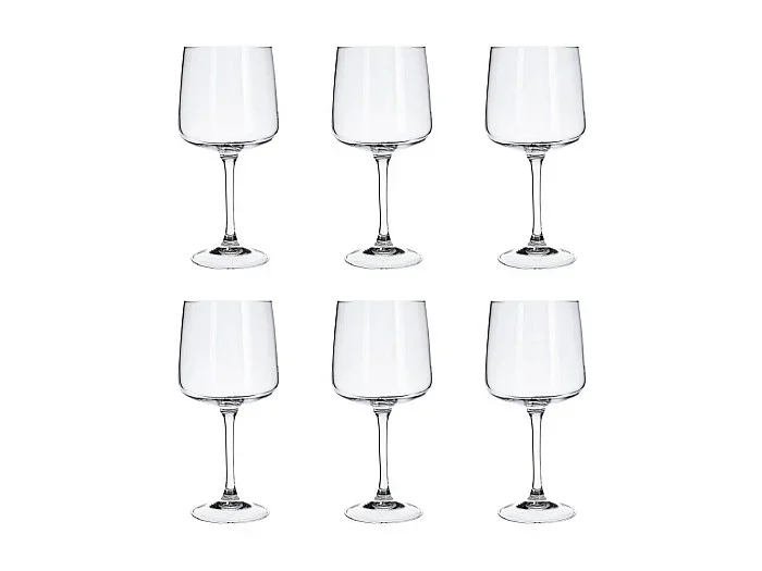 Pack de 6 copas Ginger vidrio tensionado 66 cl
