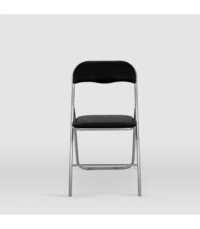 Pack de 6 sillas modelo Sevilla acabado en negro, 44cm(ancho) 81cm(altura) 47cm(fondo)
