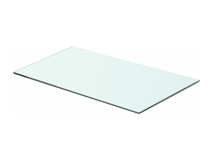 Panel para balda de cristal transparente 60 x 30 cm 2702191/2