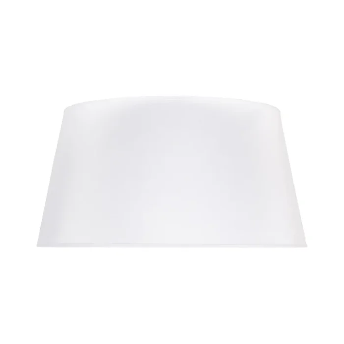 Pantalla Cone Altura 25,5 cm, chintz blanco