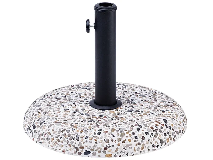 Parasol Base CEVO White Round 21 kg