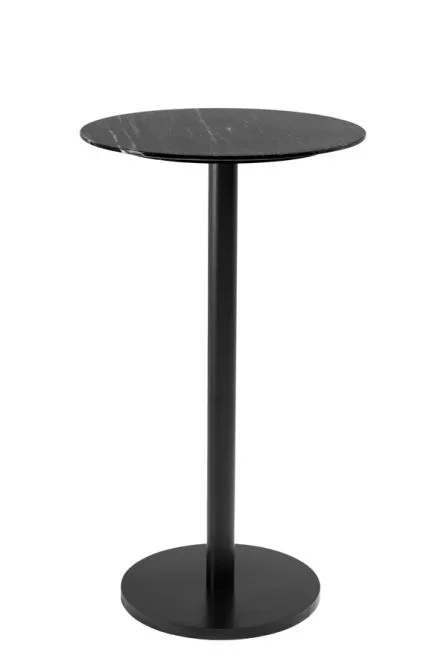 Parker Mesa de bar – Negra – Mármol