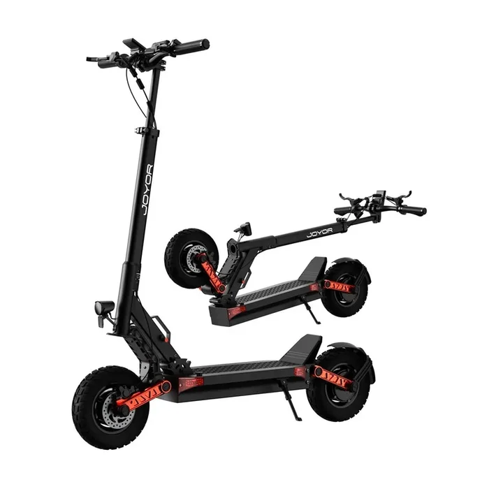 Patinete Eléctrico Plegable Joyor S10-S-Z 2025 – Motor dual 1000W 60V18Ah Batería Pantalla a Color de Alta Definición con Intermitentes – Negro
