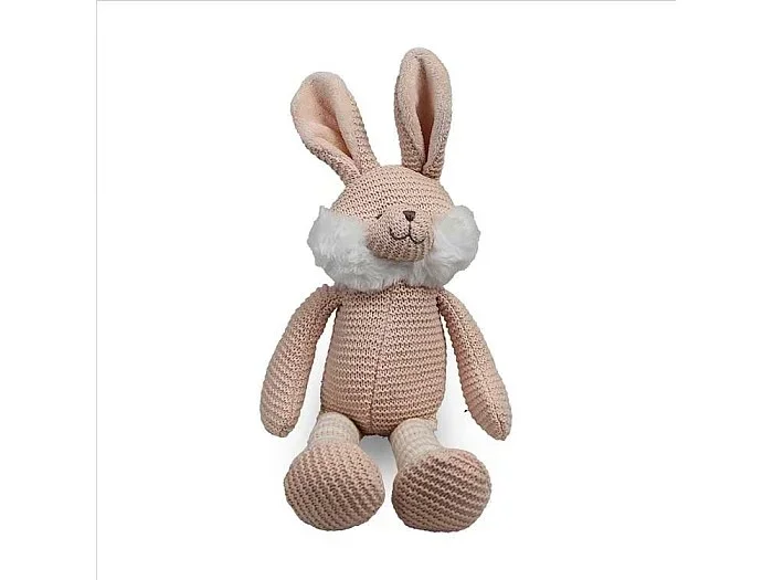Peluche Conejito Rosa Viejo – 15x27x20cm