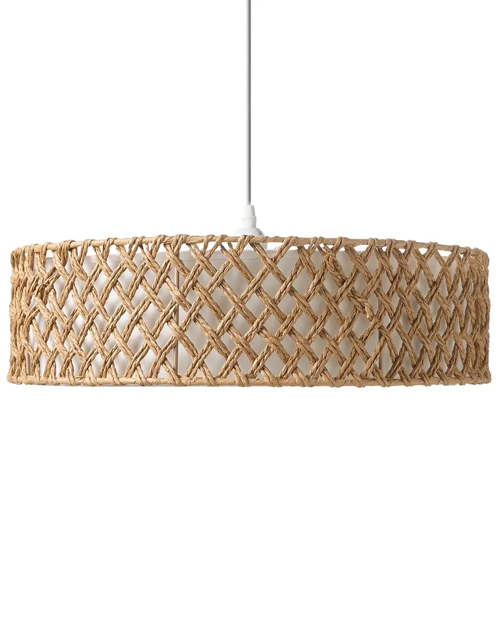 Pendant Lamp BLONDIN Paper Rope Natural