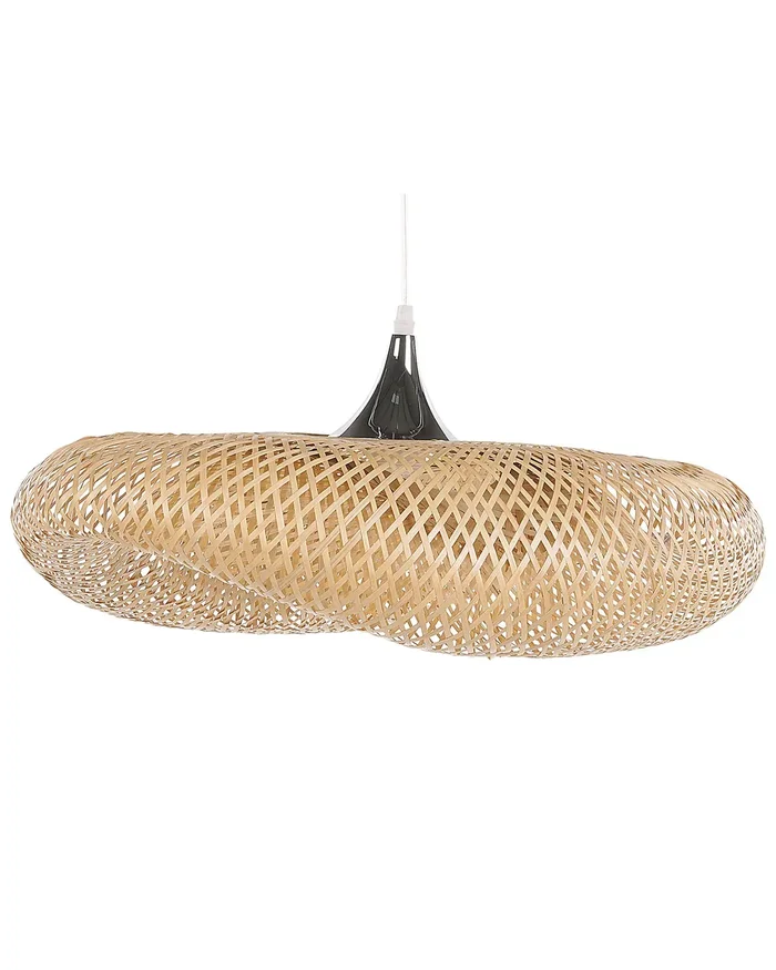 Pendant Lamp BOYNE Bamboo Wood Light Brown