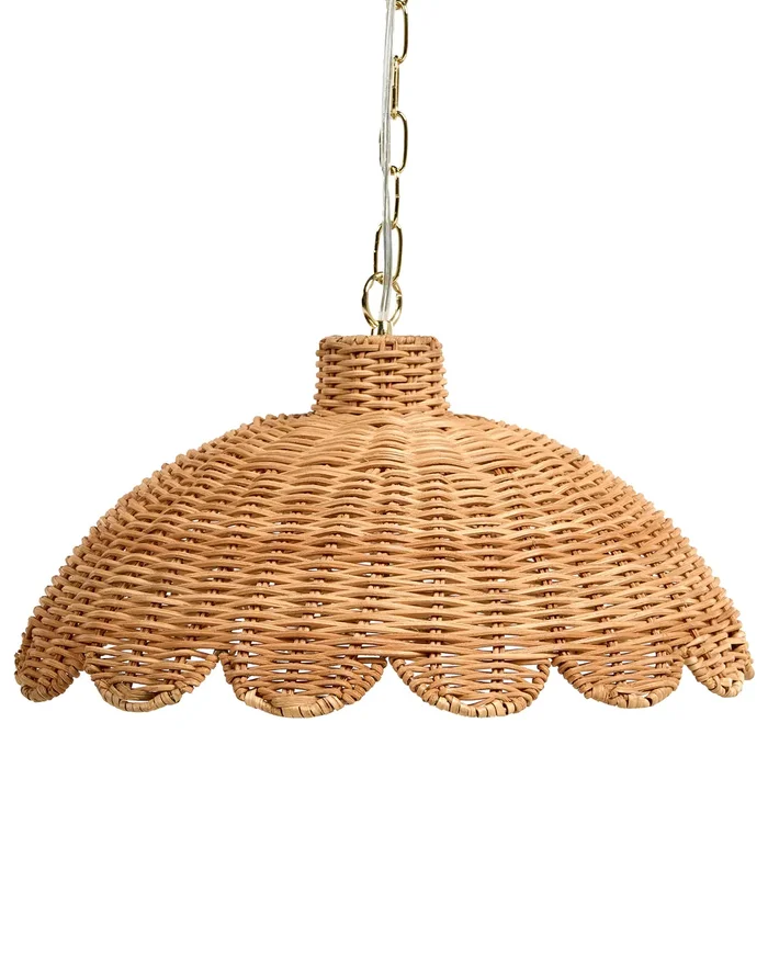 Pendant Lamp KUKULE Rattan Natural
