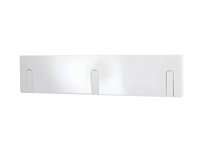 Perchero de diseño con 3 ganchos de pared blancos Neli