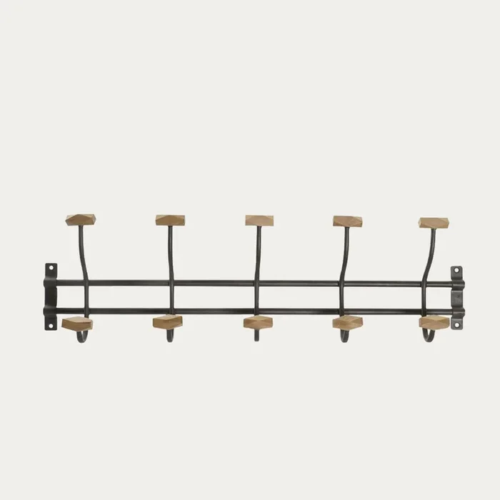 Perchero Wood Negro – Kenay Home