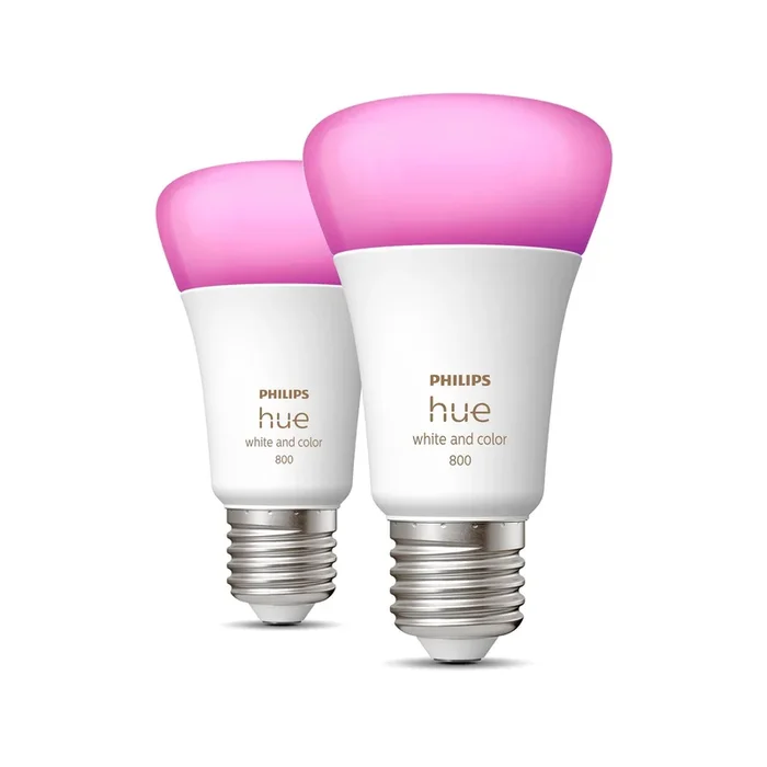 Philips Hue White&Color Ambiance 6,5W E27 set 2