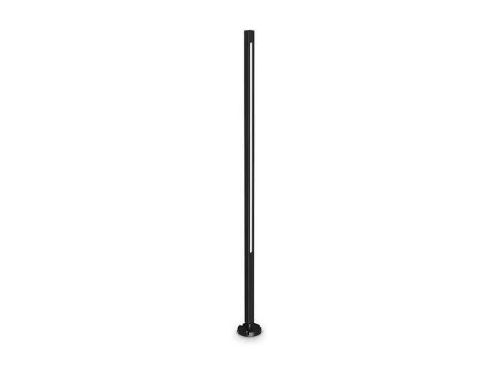 Piantana Moderna Jedi Metallo Nero Led 19W 3000K Luce Calda
