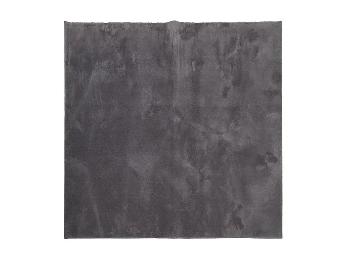 Prolenta Premium – Alfombra de pelo corto suave lavable HUARTE antracita 120x120cm
