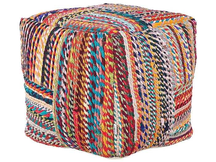 Puf MEKHTAR Algodón Multicolor