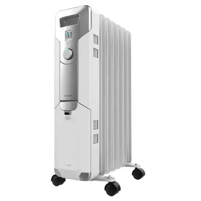 Radiador de aceite Cecotec ReadyWarm 7000 Space 7 módulos 1500W blanco