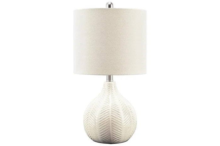 Rainermen Off White Table Lamp
