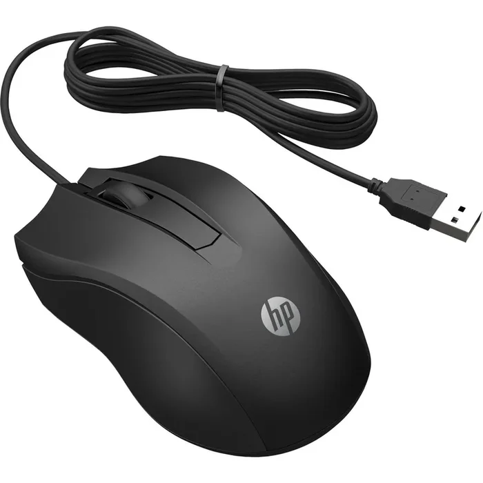 Ratón HP Ratón con cable HP 100 Negro