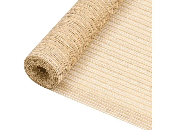 Red de privacidad HDPE beige 1,5×50 m 75 g/m² ES412677
