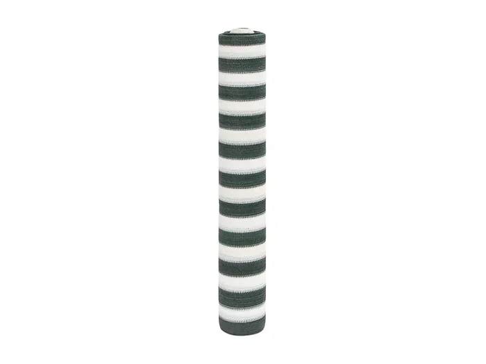 Red de privacidad HDPE verde y blanco 1,8×10 m 195 g/m² ES852534