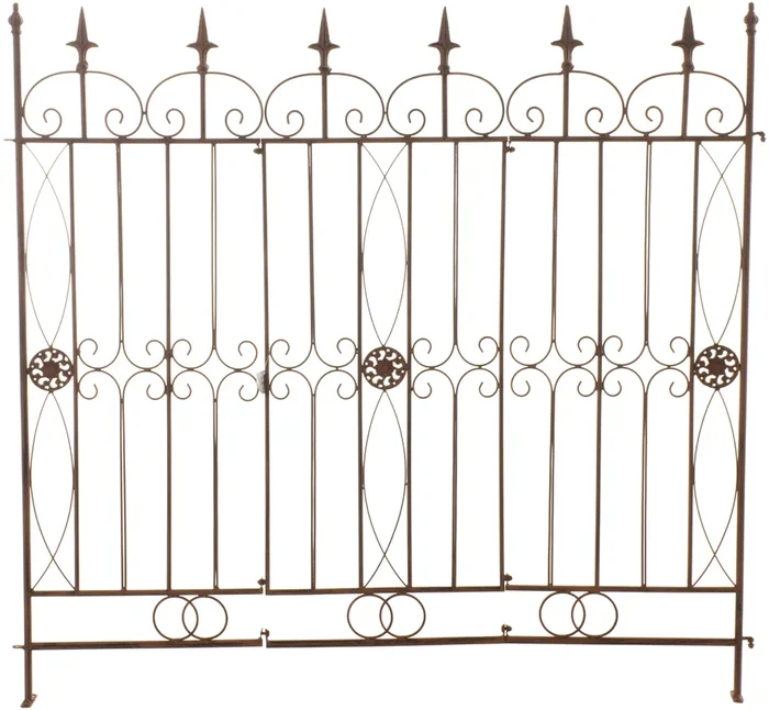 Reja De Jardín Mangold En Metal Marrón antiguo