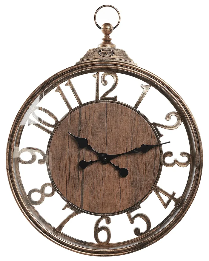 Reloj de pared ALCOBA 40 cm Marrón