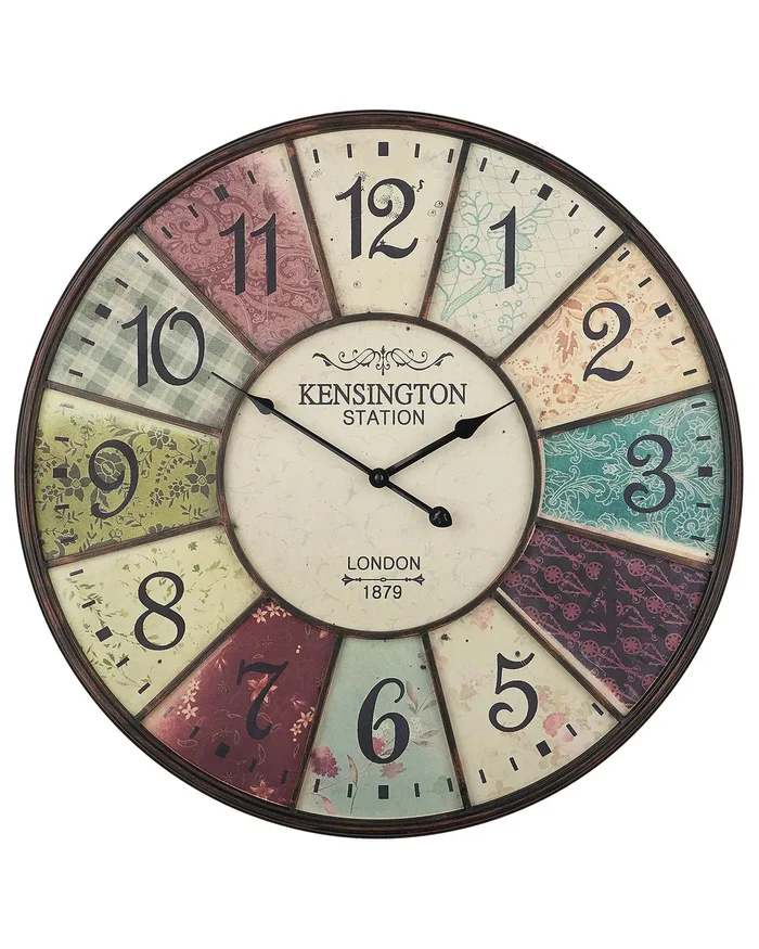 Reloj de pared BOSWIL 59 cm Metal Multicolor