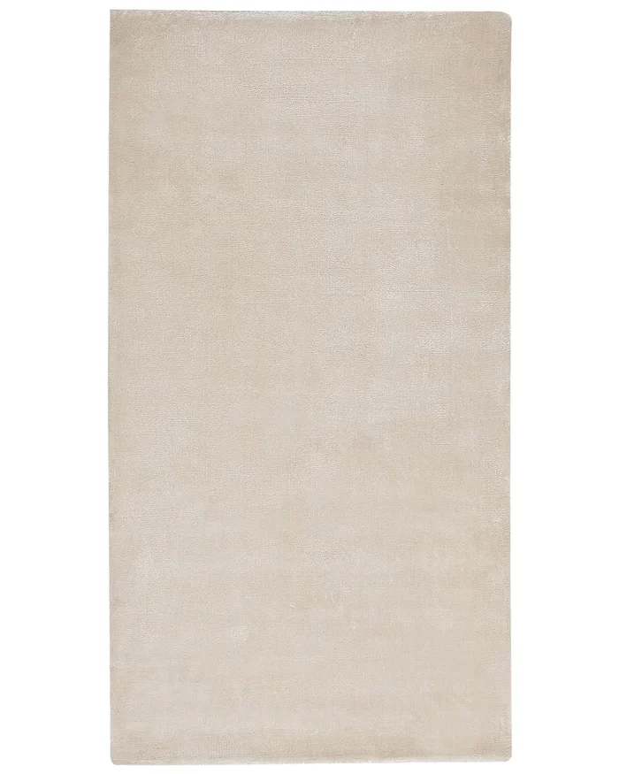 Rug GESI II Light Beige 80 x 150 cm Viscose