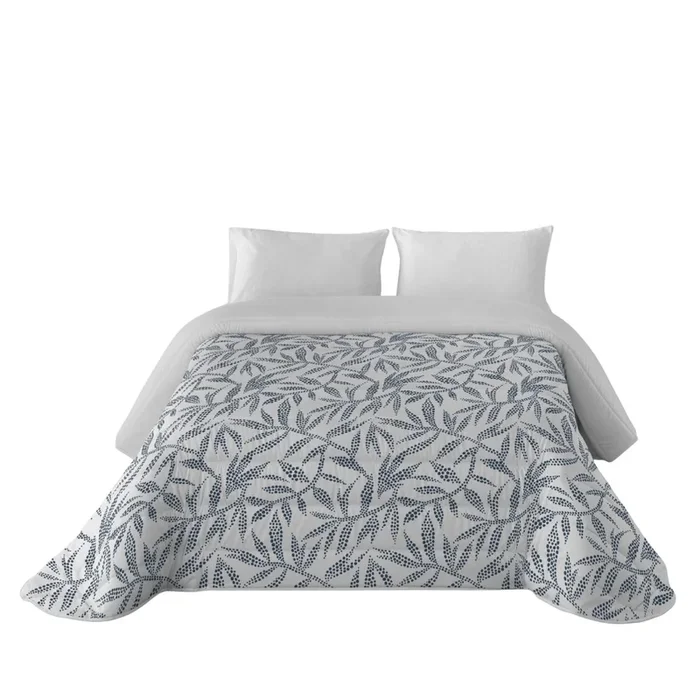 SANDAL – Edredón Nórdico Estampado – Acolchado de Gran Confort y Extrasuave – Gramaje 300 Gramos con Tacto Pluma – Cama 90 – WAKIA BLUE