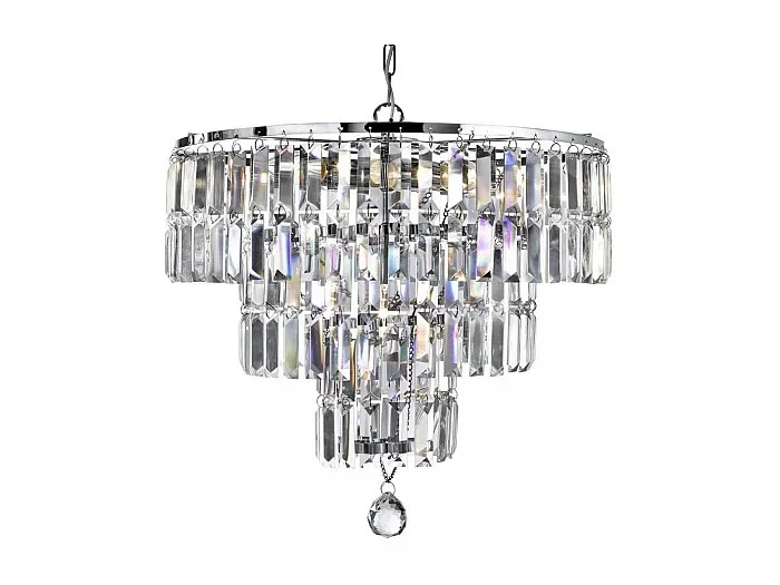 Searchlight EmPIRe 5 ljus ljuskrona kromfinish, E14