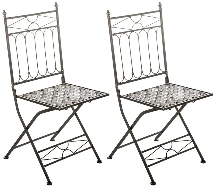 Set de 2 Sillas de balcón Asina plegables