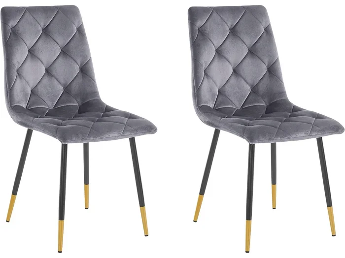 Silla 2 Pack Metal Antracita
