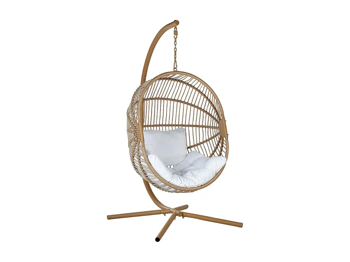 Silla colgante con soporte ACRI Beige