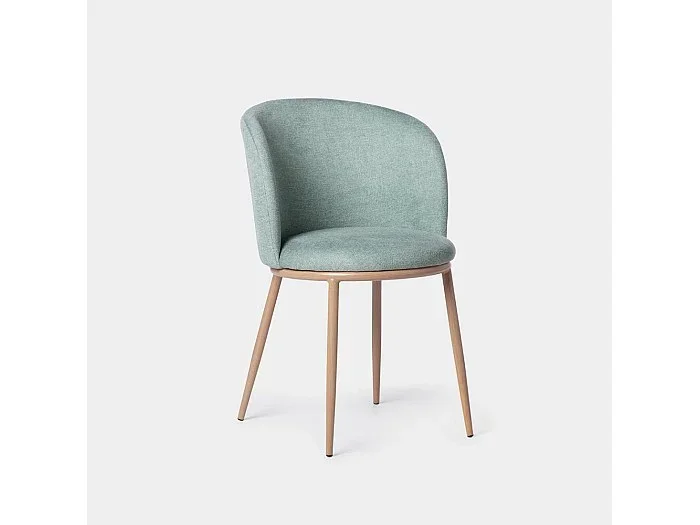Silla de comedor de Tela Menta 80 x 51- Nolan