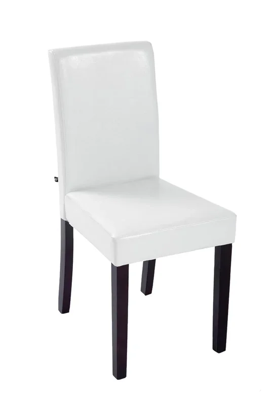 Silla de comedor Ina Blanco Marrón claro