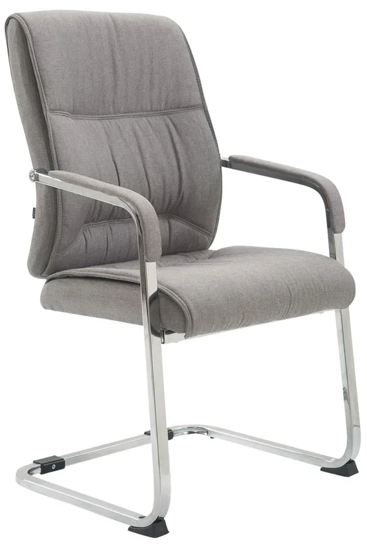 Silla De Conferencia Anubis En Tela Gris
