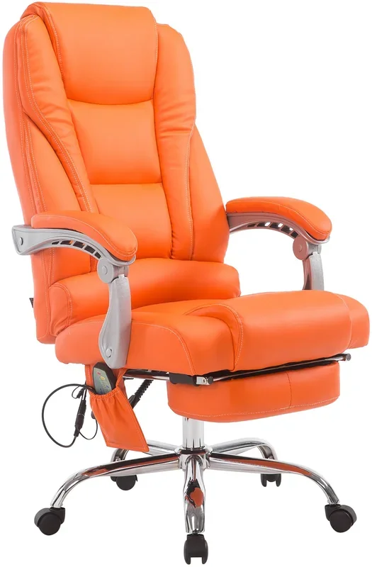 Silla De Oficina De Masaje Pacific V2 Naranja