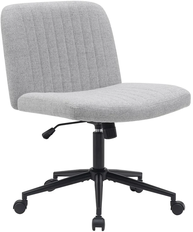 Silla de oficina Kingman Gris claro Tela
