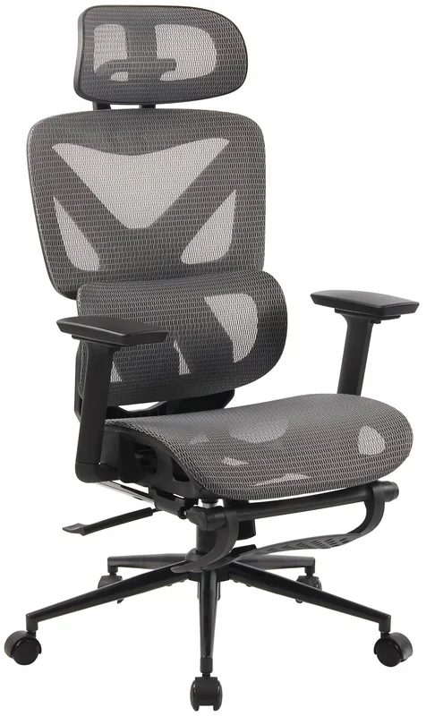 Silla de oficina Reston Negro/gris