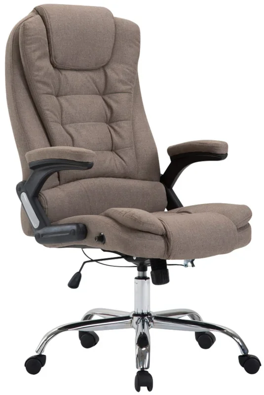 Silla De Oficina Thor En Tela Gris topo