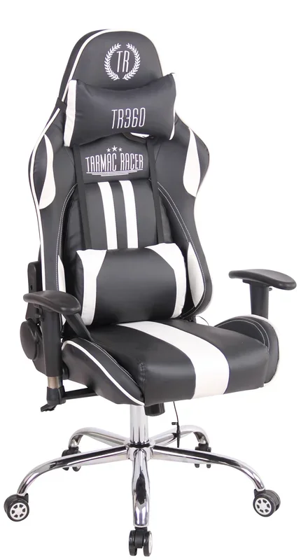 Silla Gamer Masajeante Limit XM Negro/blanco